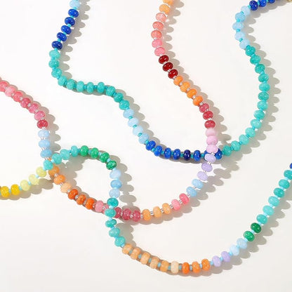 Boho Creative  Bead Choker Necklace