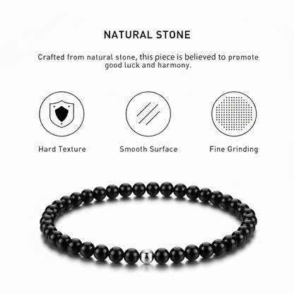 Black Obsidian Energy Bracelet